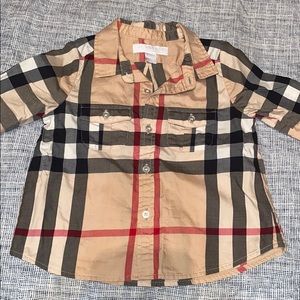 Kids Burberry shirt